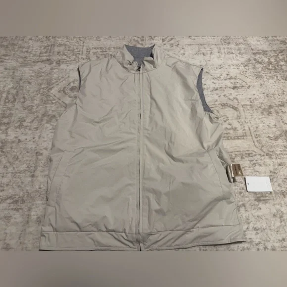 Aurelien BEIGE REVERSIBLE RESORT BODY WARMER